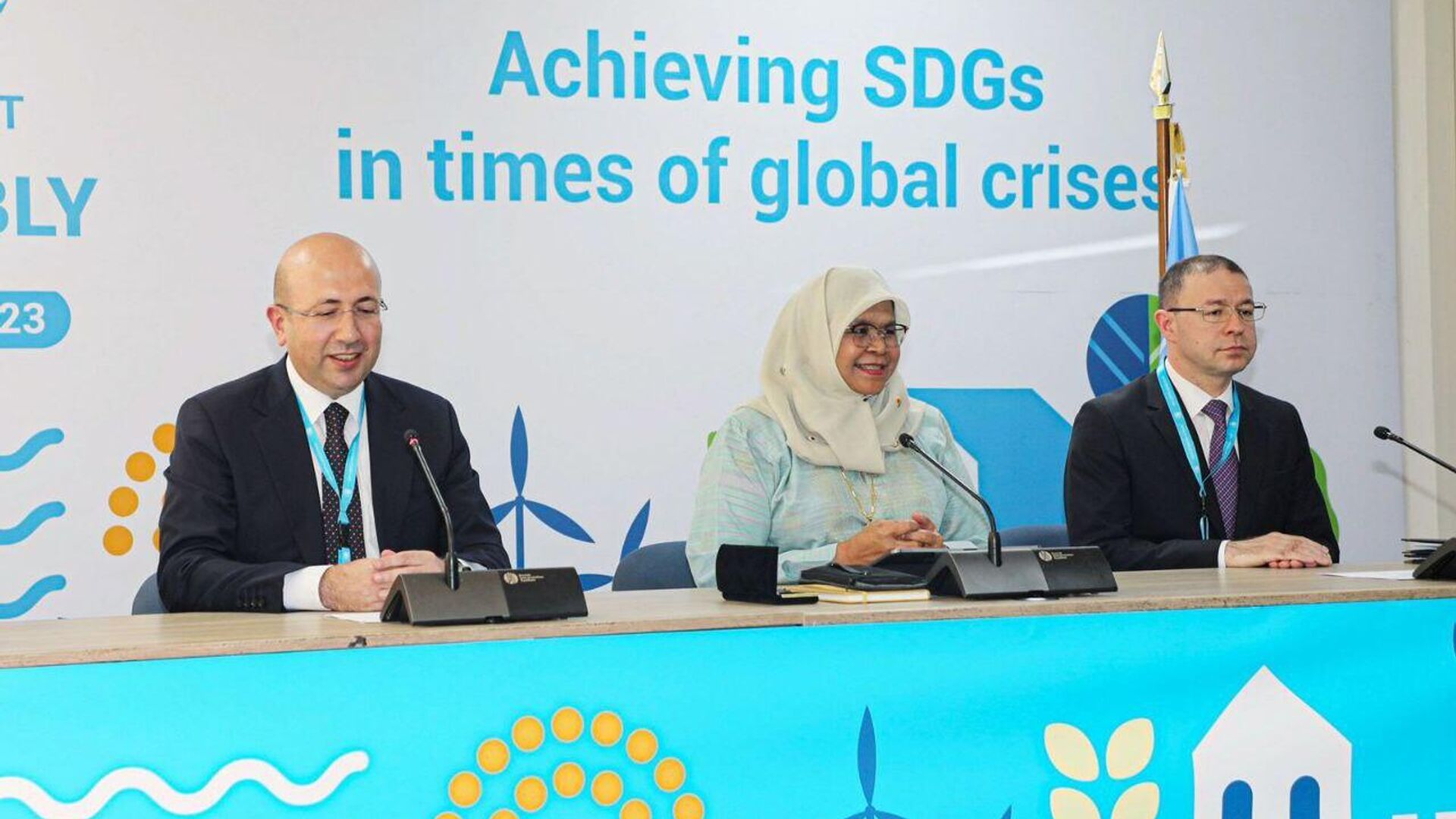 Вторая сессия Ассамблеи Программы ООН по населенным пунктам (UN-HABITAT) - Sputnik Азербайджан, 1920, 30.05.2025