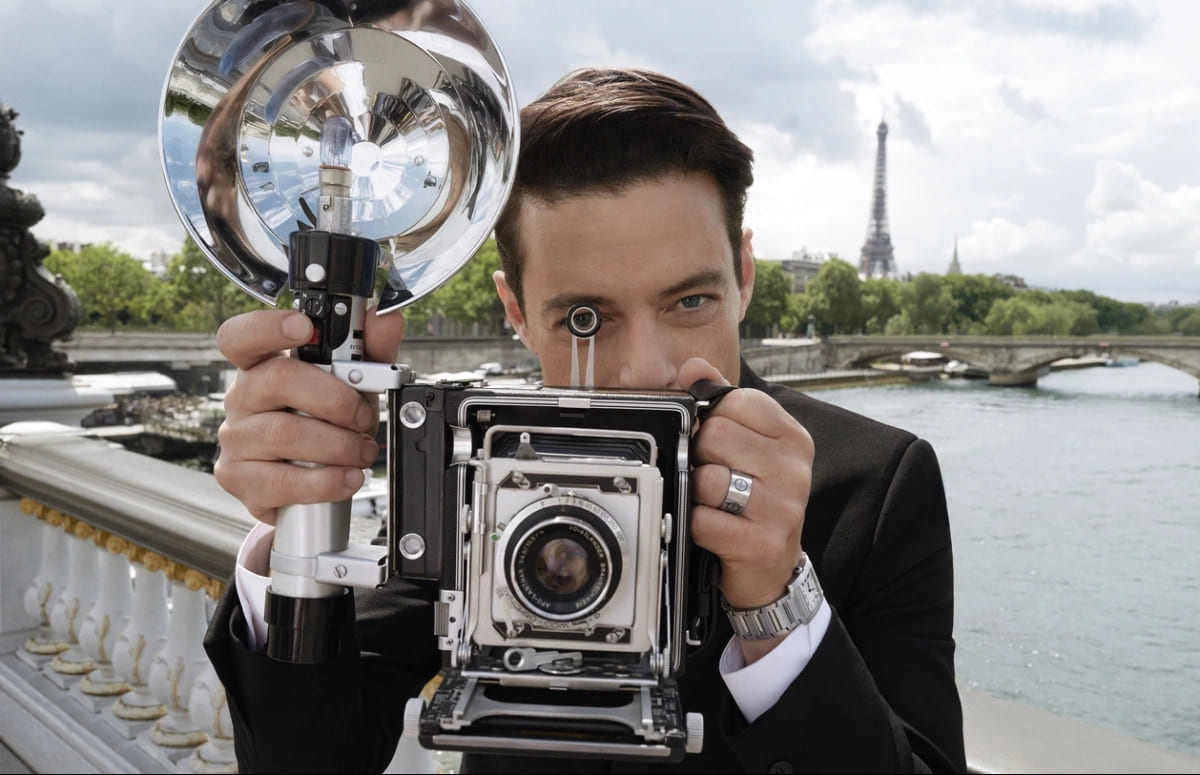 Рами Малек в часах Cartier