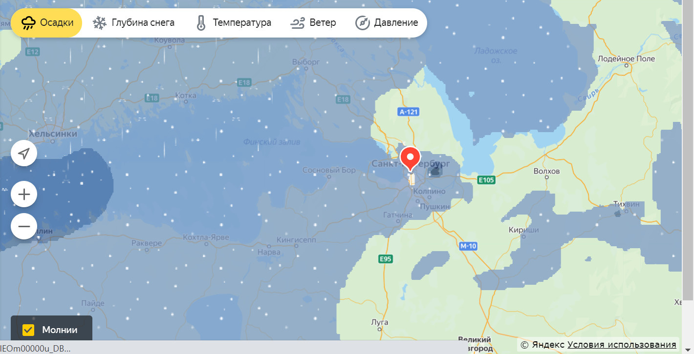 Погода санкт петербург на карте в реальном. Карта осадков Кингисепп. Погода в СПБ на 6 июня.