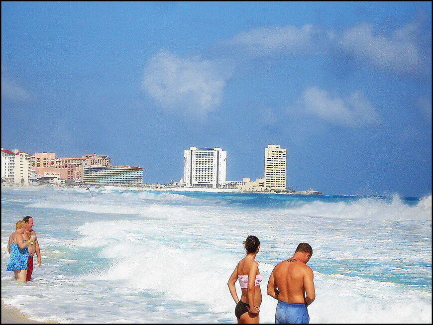 Древность и современность в Канкуне