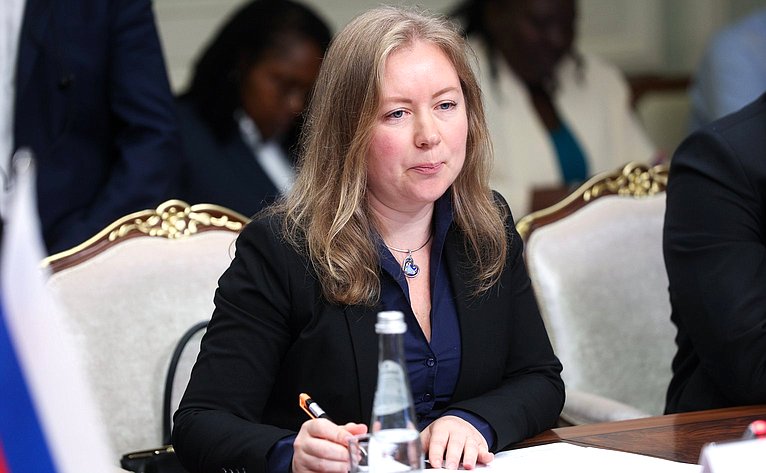 Константин Косачев провел встречу с заместителем Председателя Сената Республики Кения Катури Мурунги