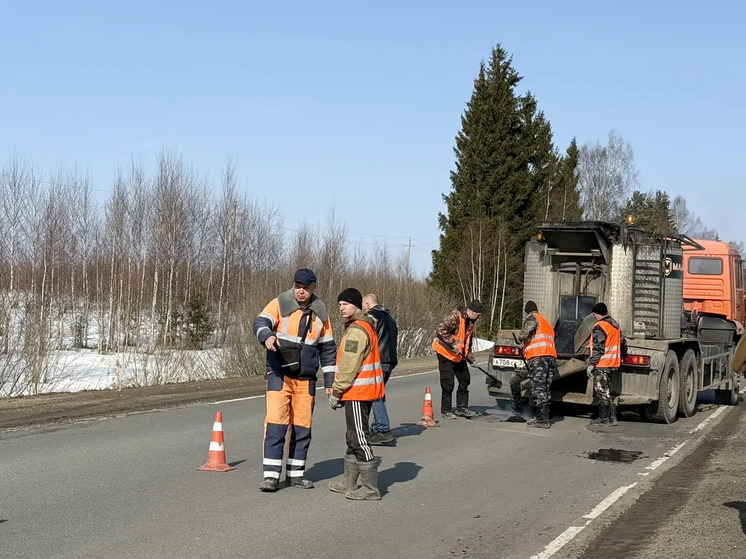 Дорожники Ивановской области начали ямочный ремонт на трассах региона