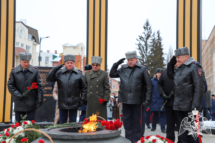 Начальник Управления Росгвардии по Рязанской области Виктор Лачев принял участие в мероприятиях, посвященных Дню памяти воинов-интернационалистов