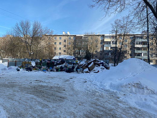 Ивановы жалуются на проблемы с вывозом мусора