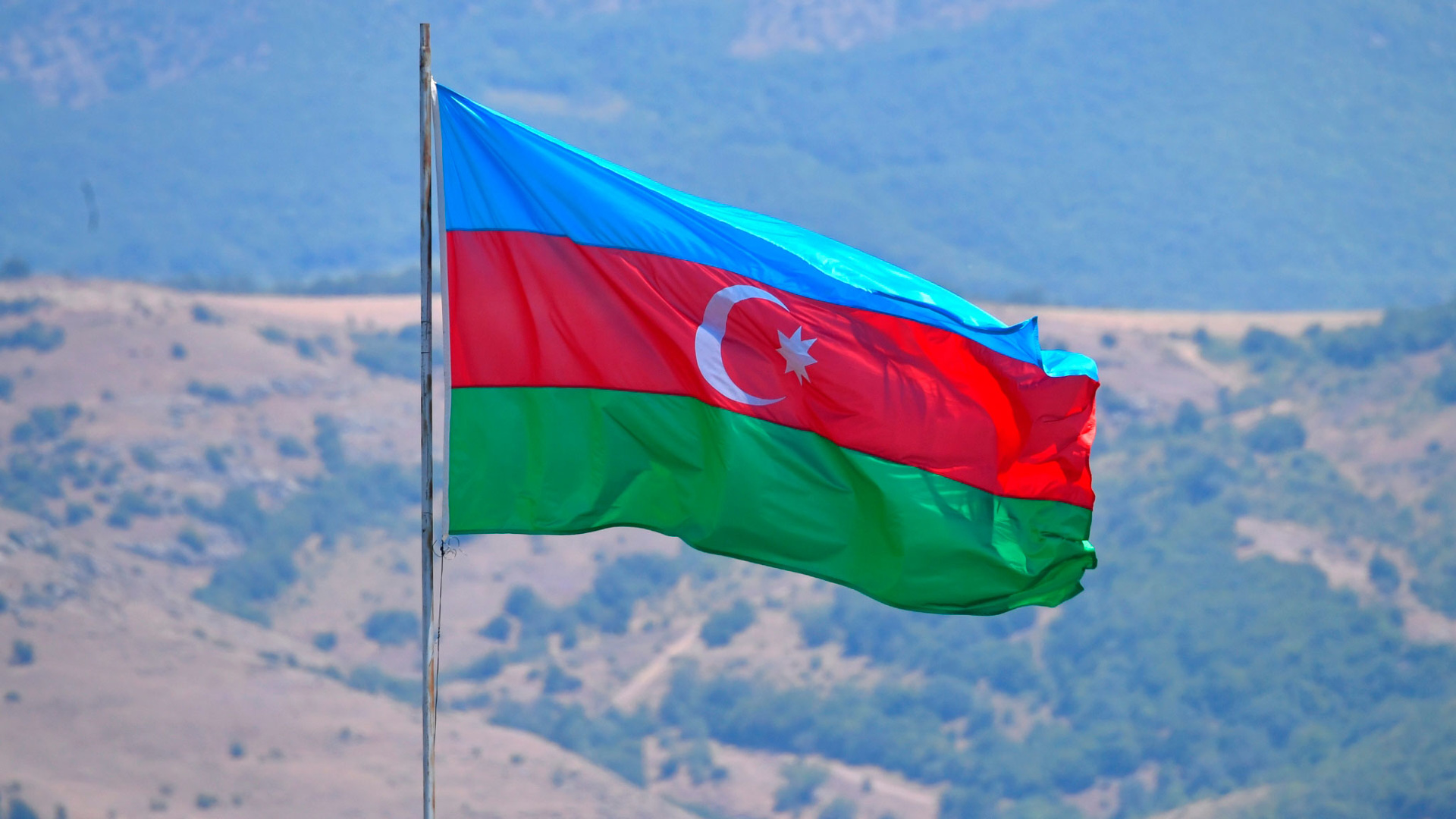 государственный флаг азербайджана