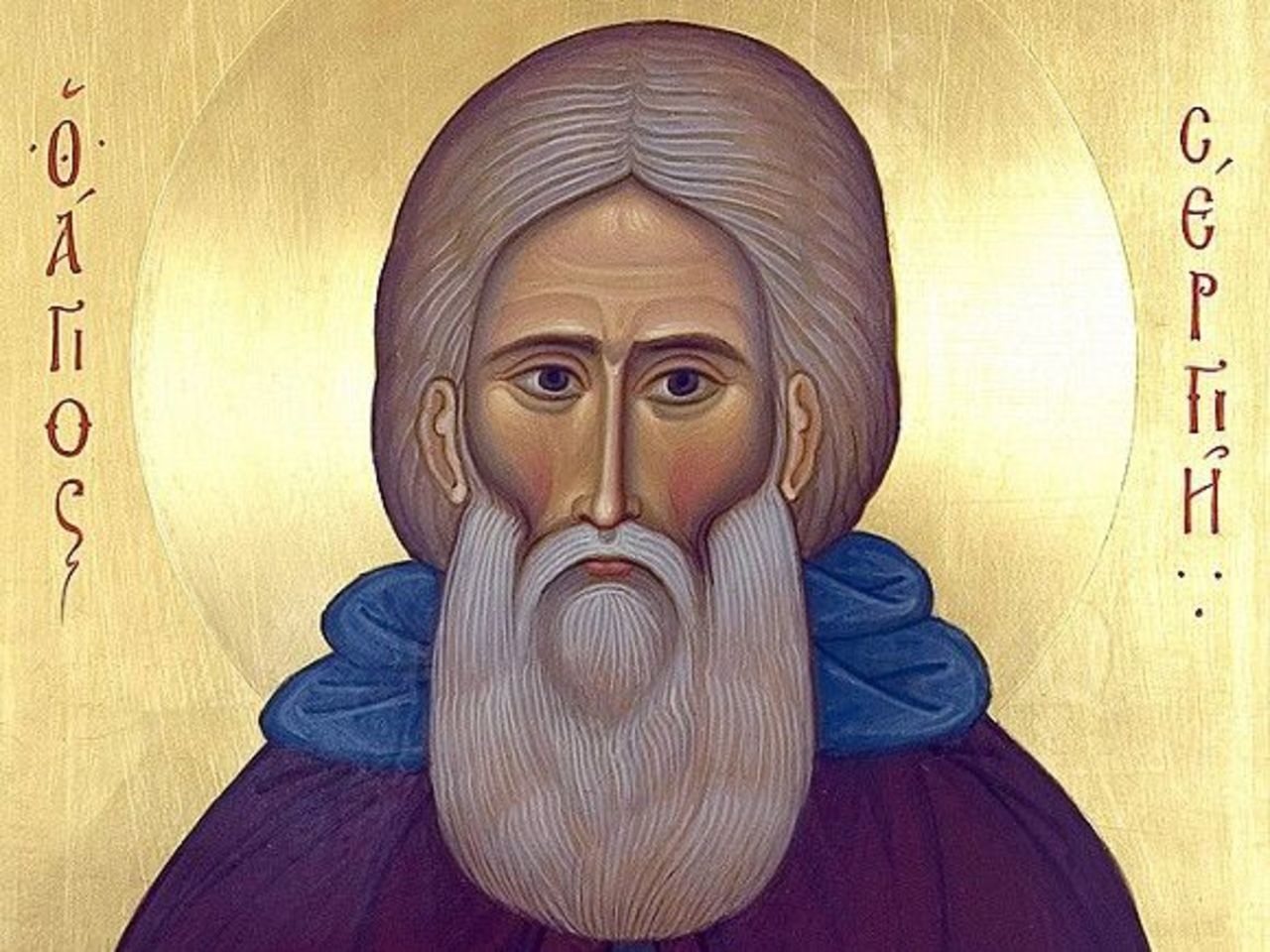Изображение сергия радонежского на иконах