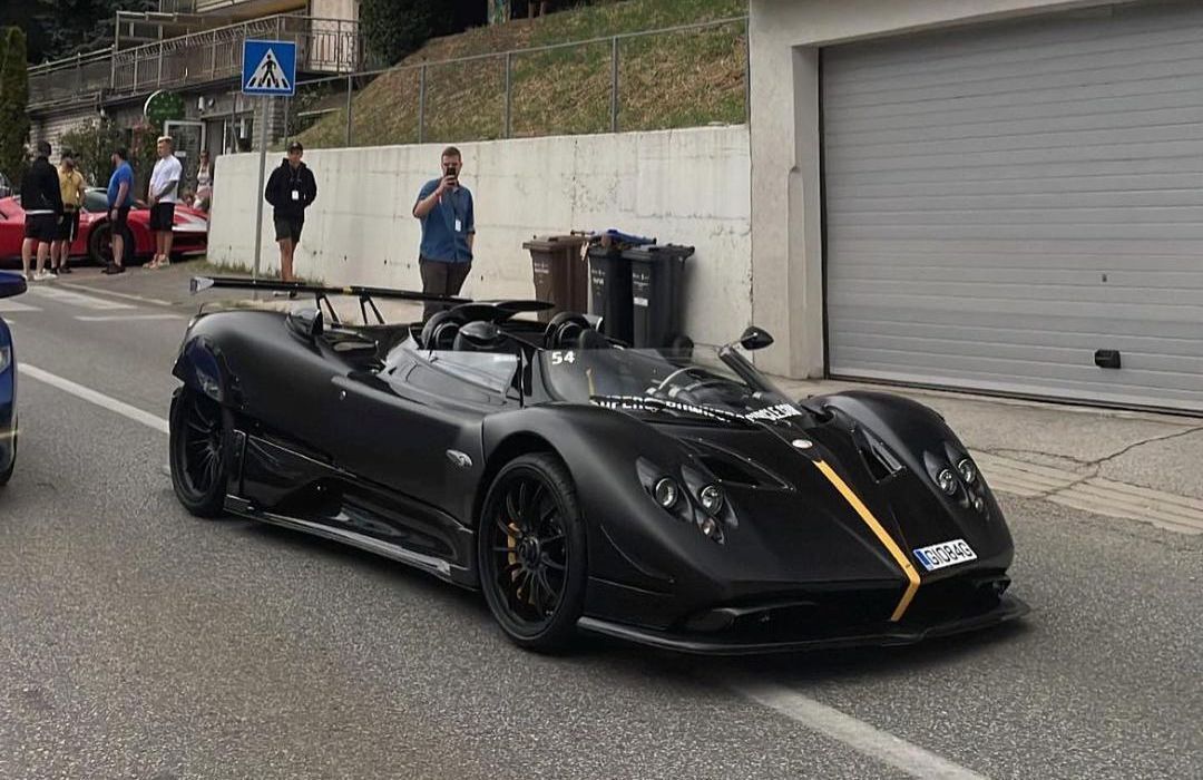 Pagani Zonda на v12 от w140