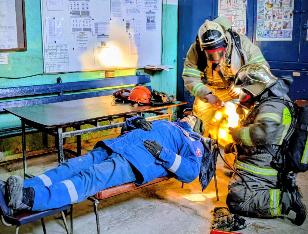 РУСАЛ Бокситогорск : масштабные учения по пожарной безопасности