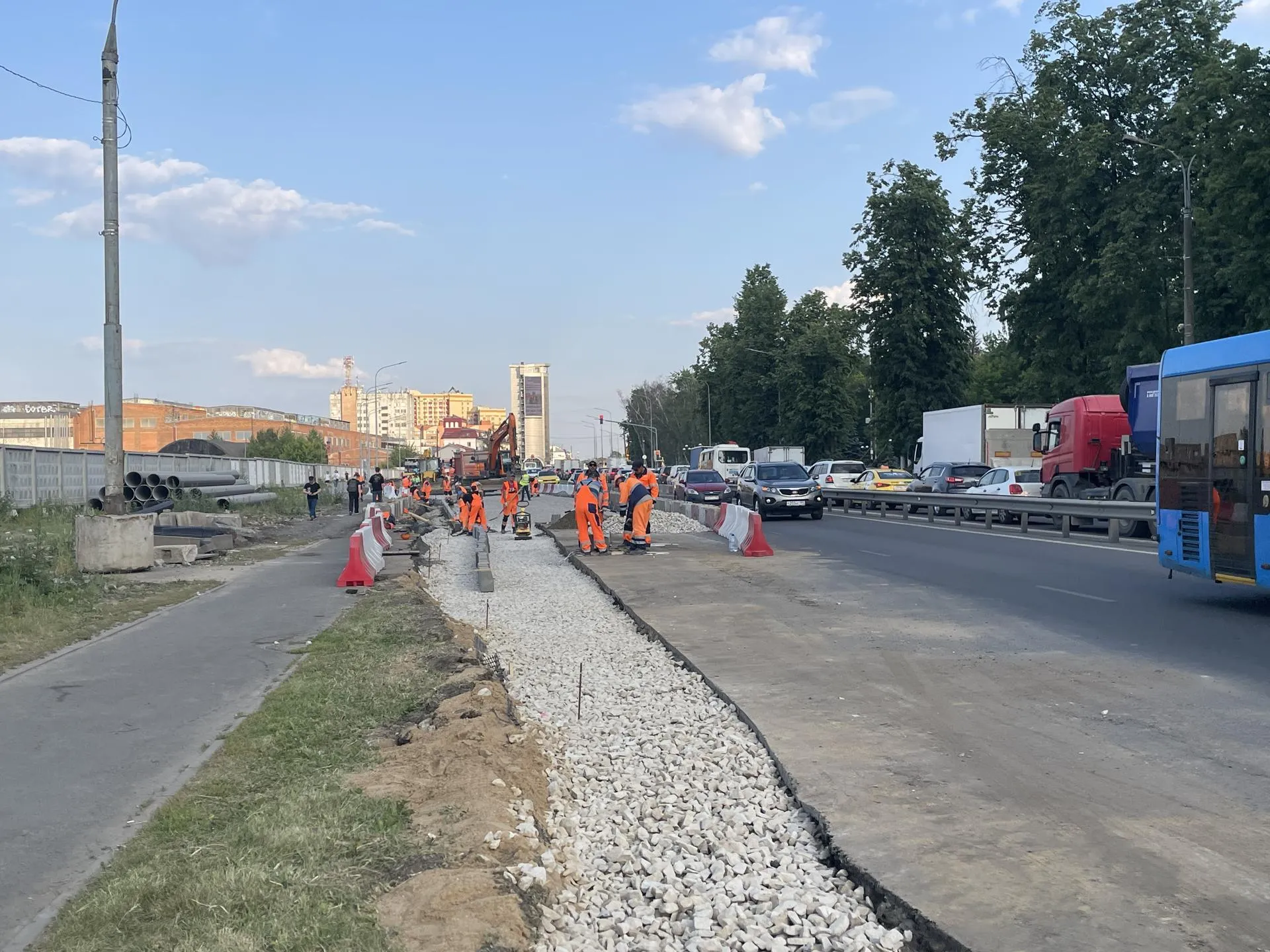 Реконструкция октябрьского проспекта в люберцах