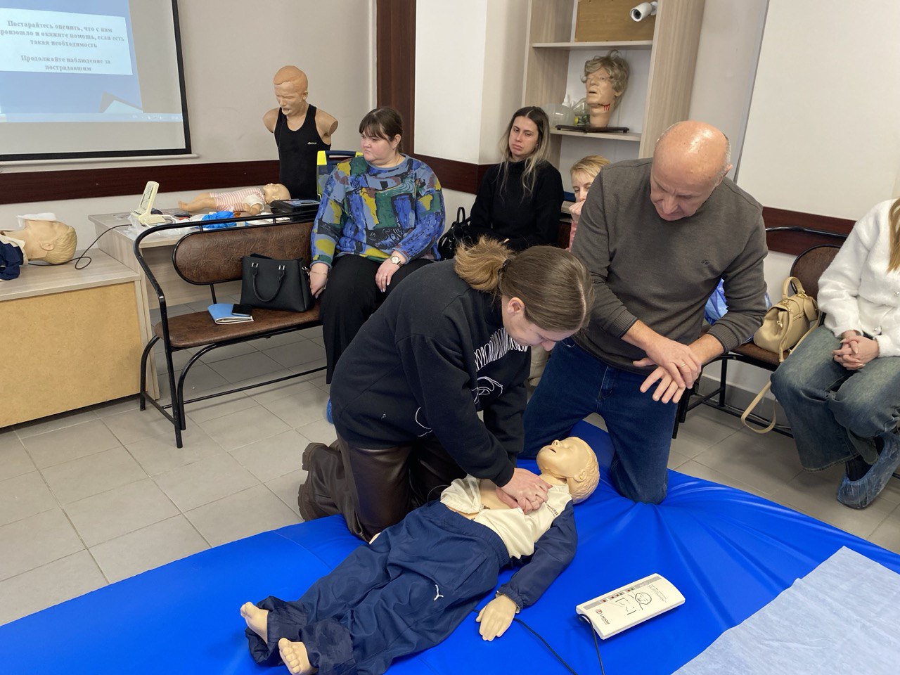 Пензенские воспитатели прошли обучение оказанию первой медицинской помощи