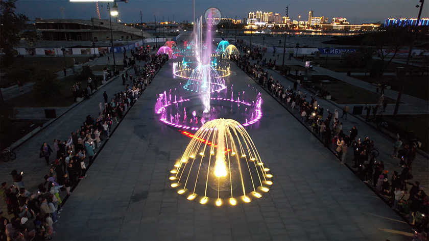 Плейлист для поющего фонтана в Благовещенске будет ориентирован на российских и китайских туристов - gtrkamur.ru