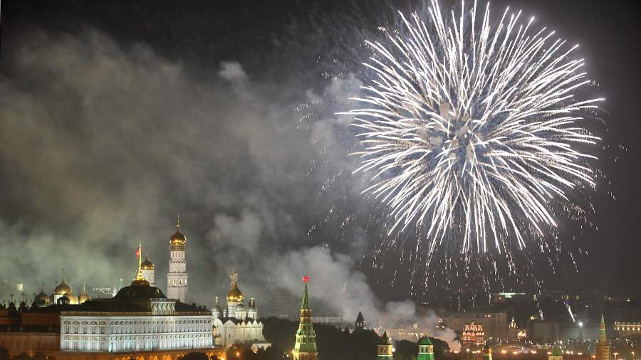 План салютов в москве