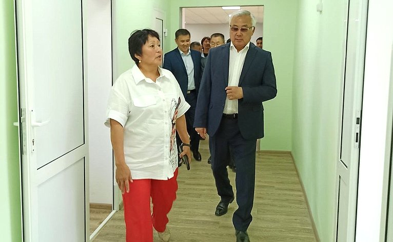 Баир Жамсуев посетил Могойтуйский район