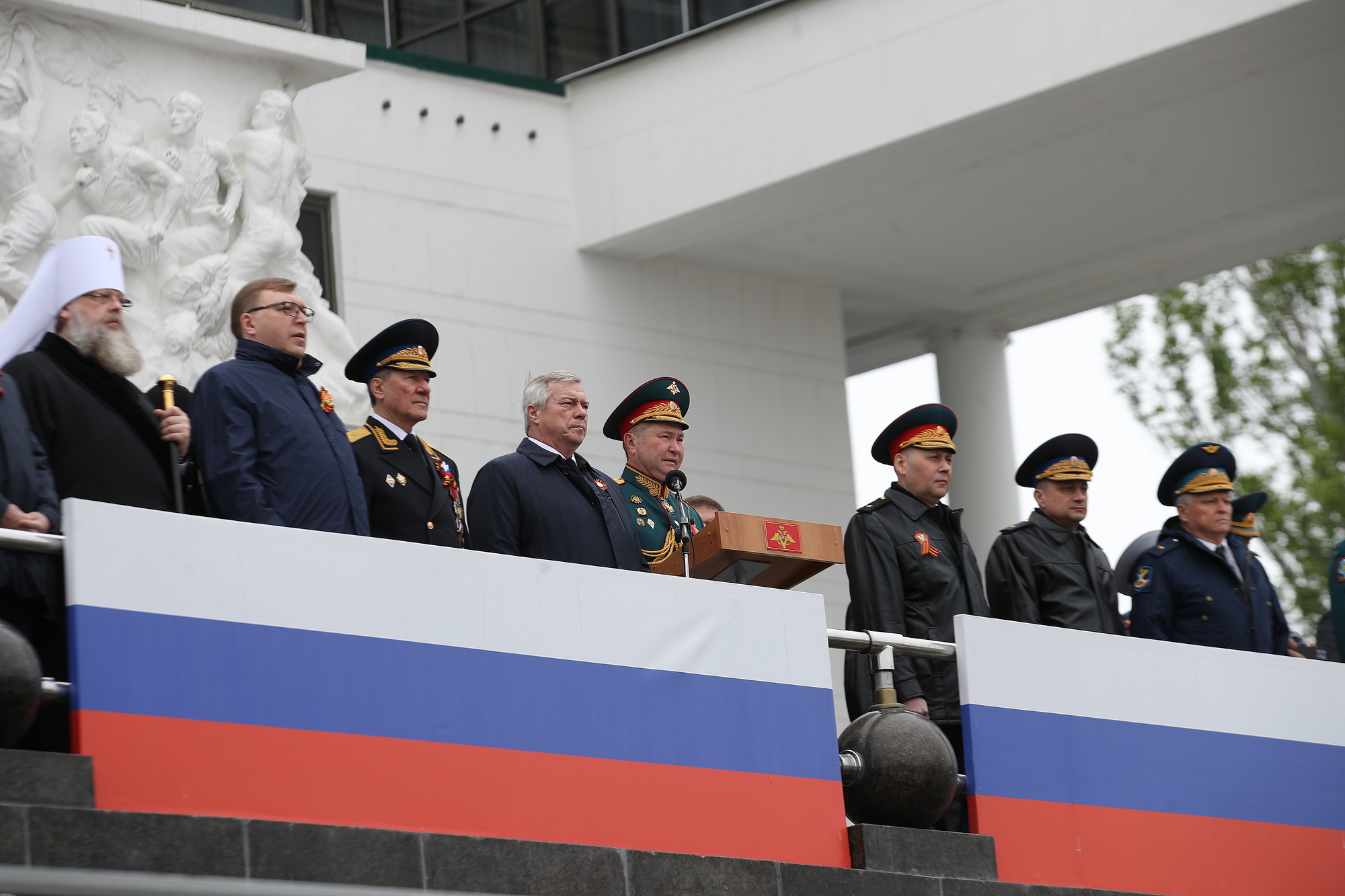 Парад войск Ростовского-на-Дону гарнизона, посвященный 78-й годовщине Победы в Великой Отечественной войне 1941-1945 годов