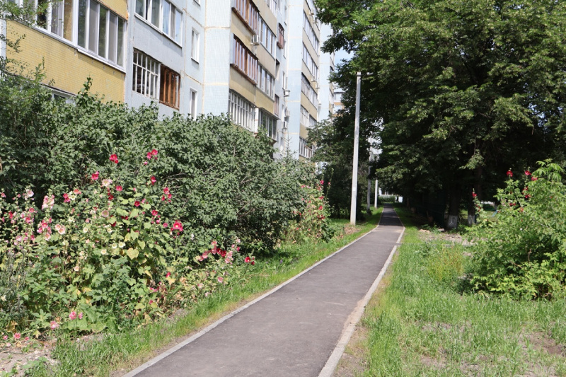 В 9 из 24 дворов выполнены работы по благоустройству в рамках ФКГС