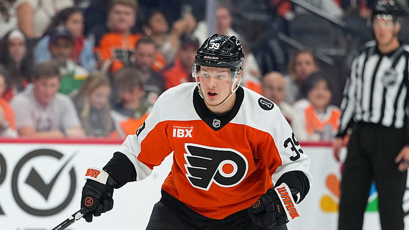 Шайба Мичкова помогла «Филадельфии» нанести поражение «Нью-Джерси» в НХЛ