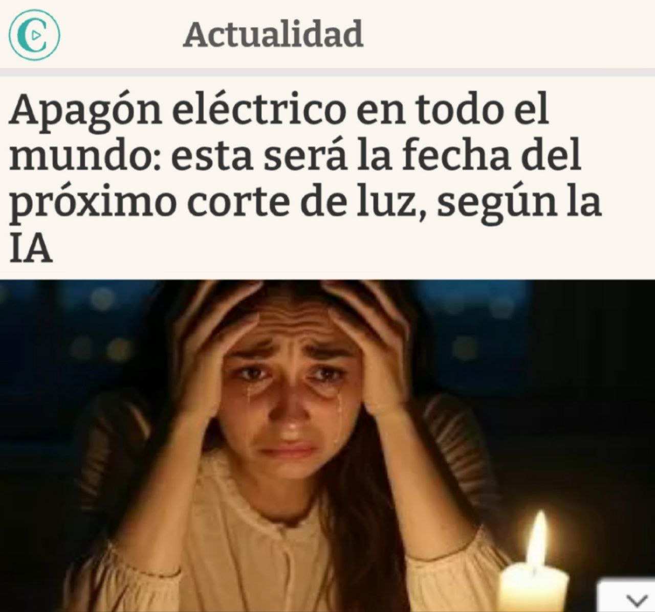 Глобальный блэкаут: ИИ назвал дату следующего отключения электроэнергии | Русская весна