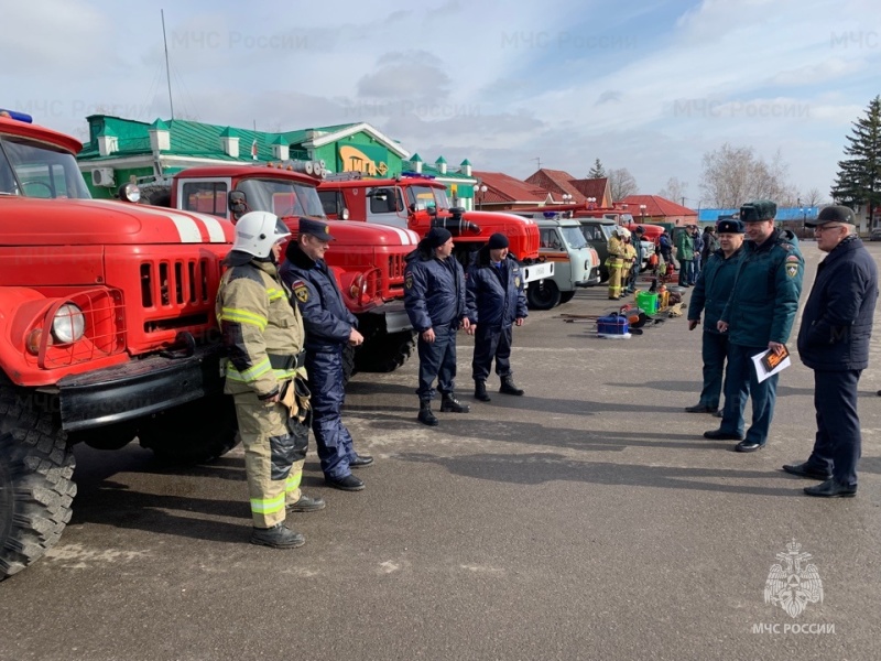 В Красненском районе проверили готовность к весенне-летнему пожароопасному периоду