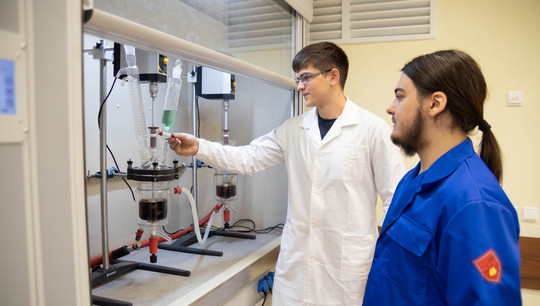 В университете большое внимание уделяют поддержке молодых ученых