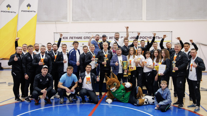 Команда «РН-Уватнефтегаза» стала победителем XIX Летних спортивных игр в Тюмени