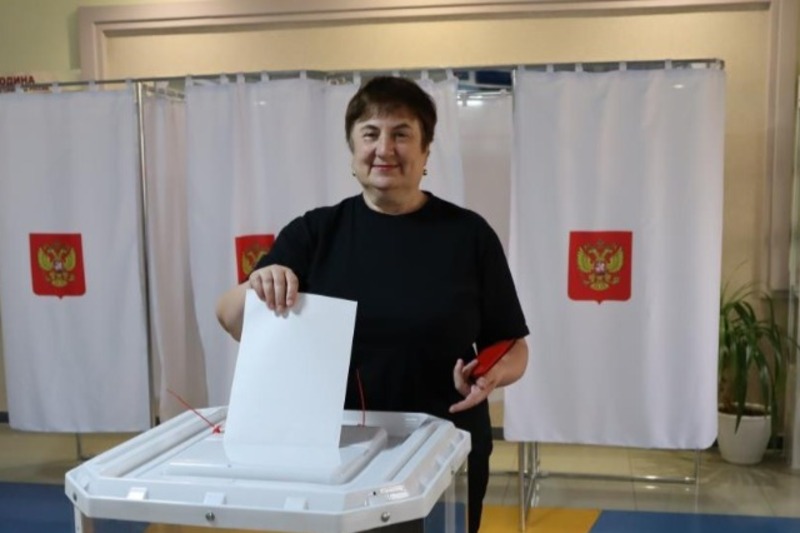 Боброводворцы губкинской территории активно голосуют за будущее страны