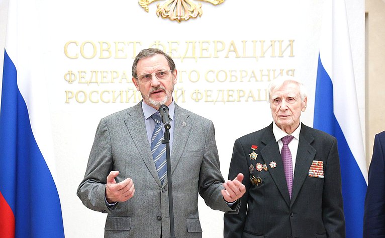 Открытие в Совете Федерации выставки «Лица Великой Победы»