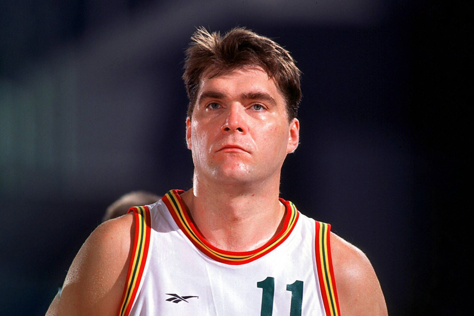 Арвидас Сабонис в 1996 году