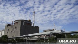 Над ЗАЭС местные жители увидели дым
