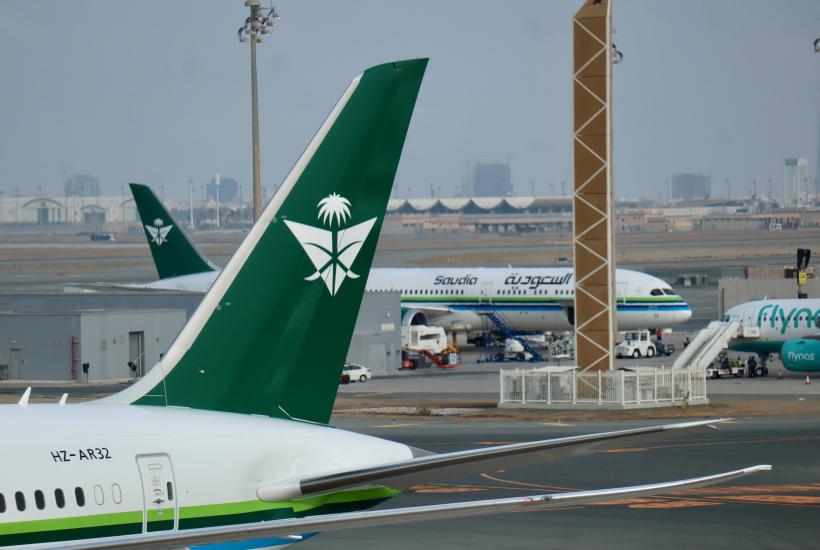Saudia 787-10 at Jeddah