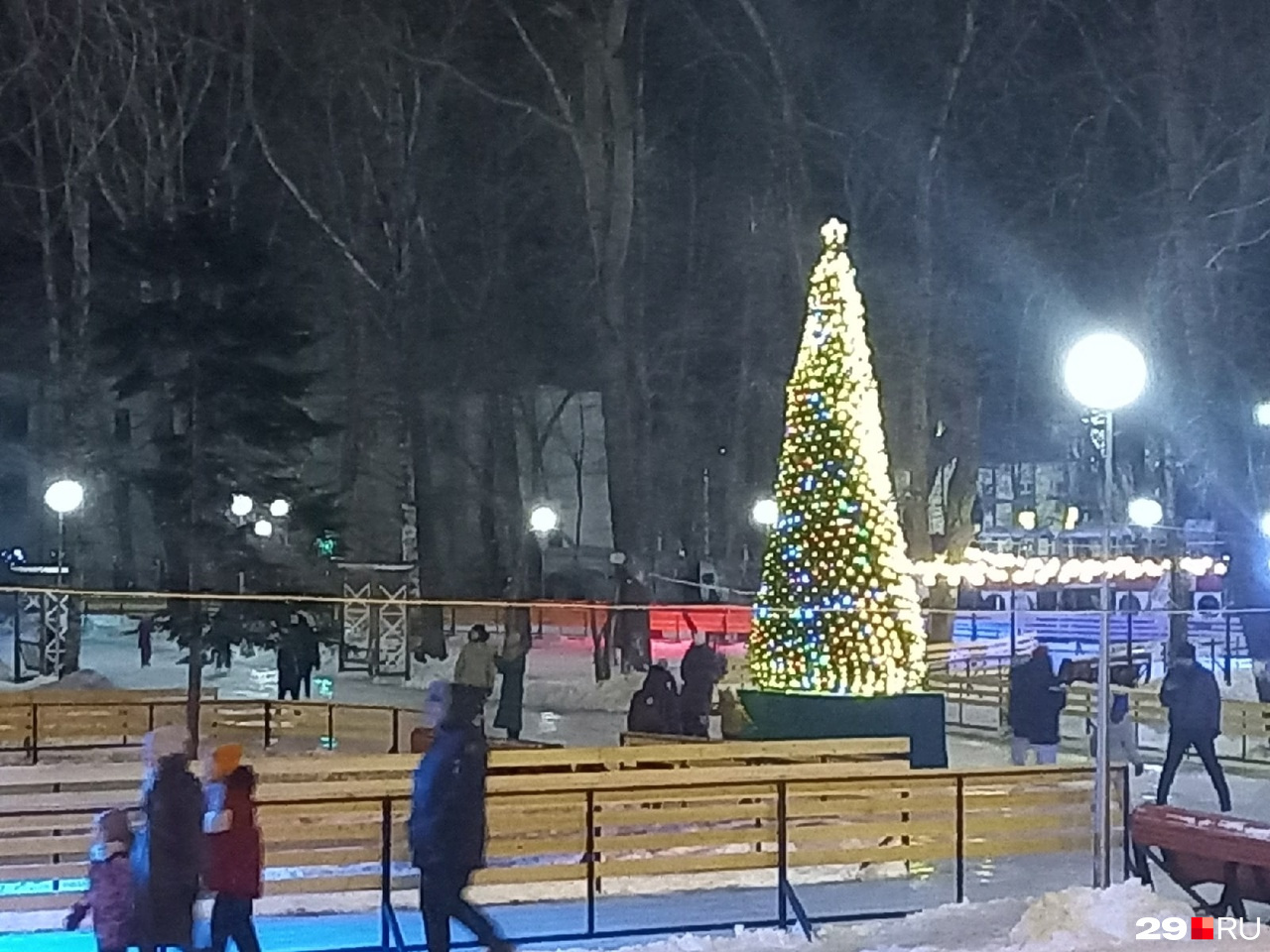 каток в санкт петербурге в лесу