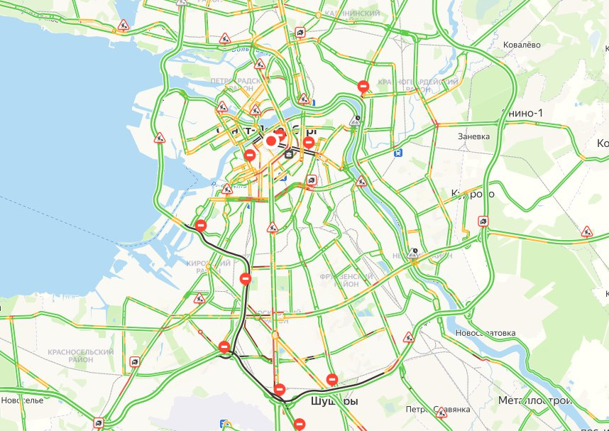 Яндекс пробки СПБ. Пробки в Питере. Карта СПБ. Большой Смоленский мост Санкт-Петербург на карте.