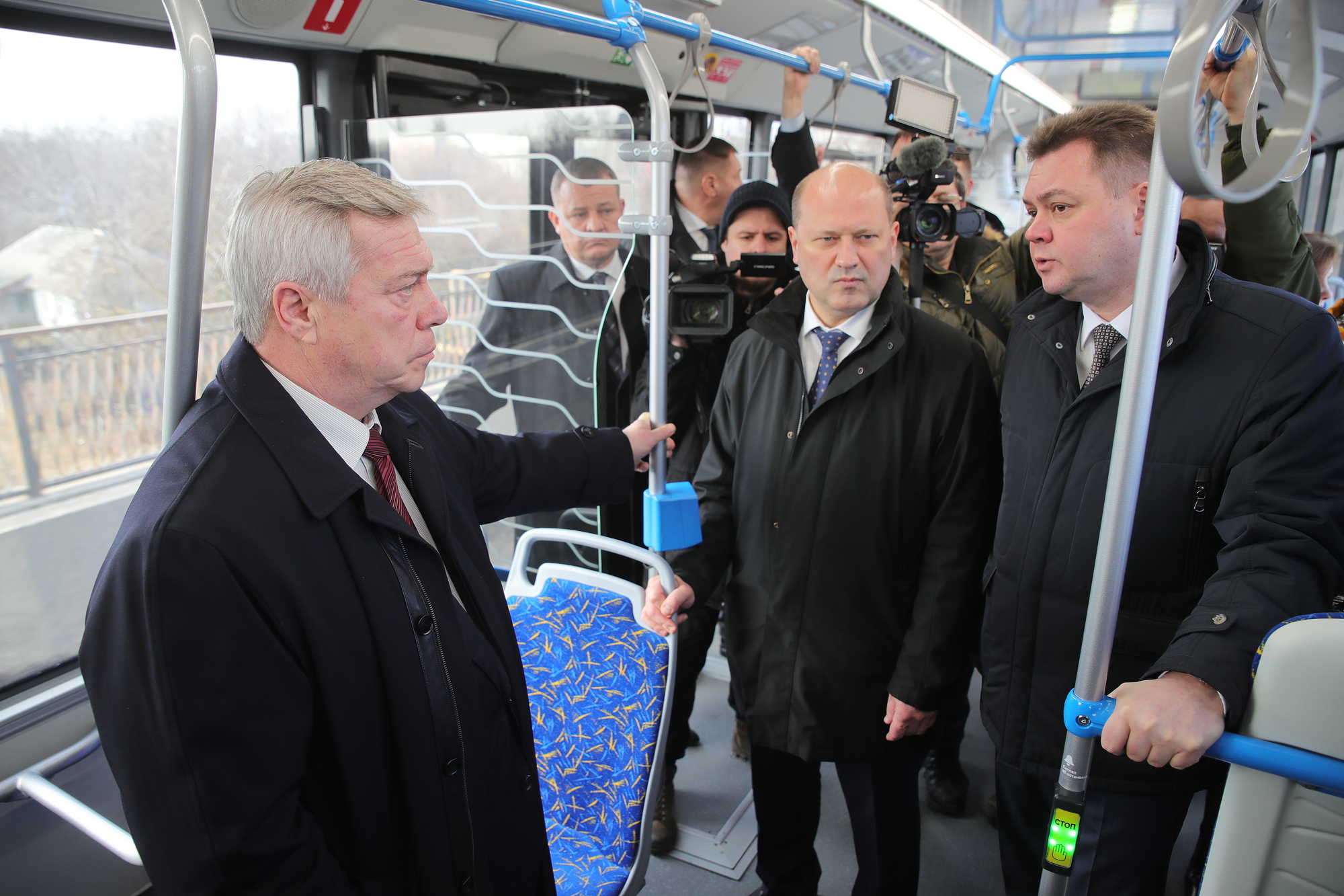 Первый электробус вышел на маршрут в Таганроге