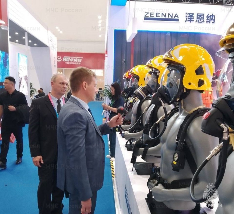 МЧС России – участник CHINA FIRE-2025