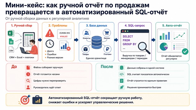 От Excel к SQL: когда бизнесу пора переходить от таблиц к базам данных