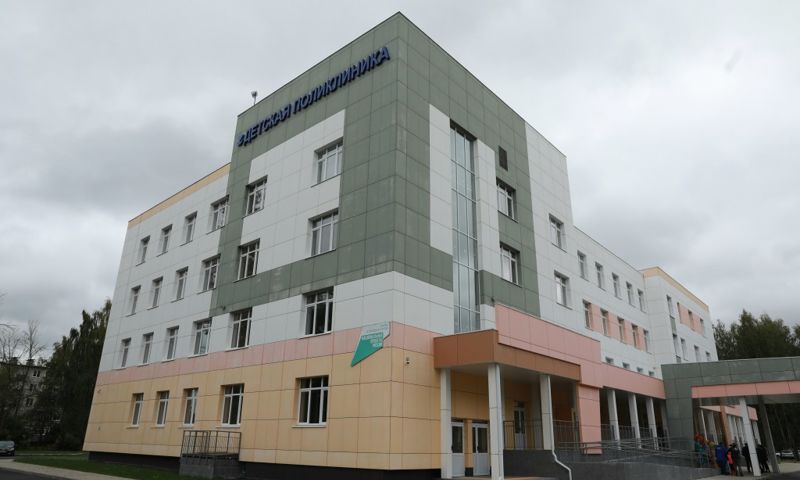 Во Фрунзенском районе Ярославля открылась новая детская поликлиника