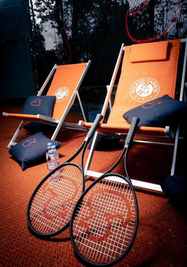 А-Клуб на теннисном турнире Roland Garros