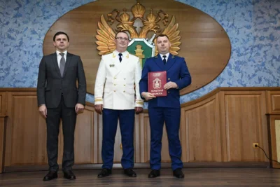 Фото 6. Работники прокуратуры Орловской области отмечают профессиональный праздник
