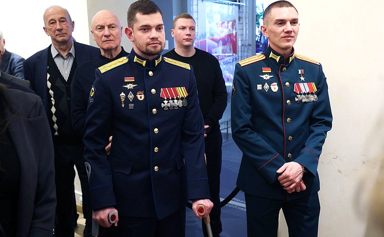 Николай Журавлёв принял участие в церемонии открытия выставки «Группа «Альфа». Первые полвека» в Музее современной истории России