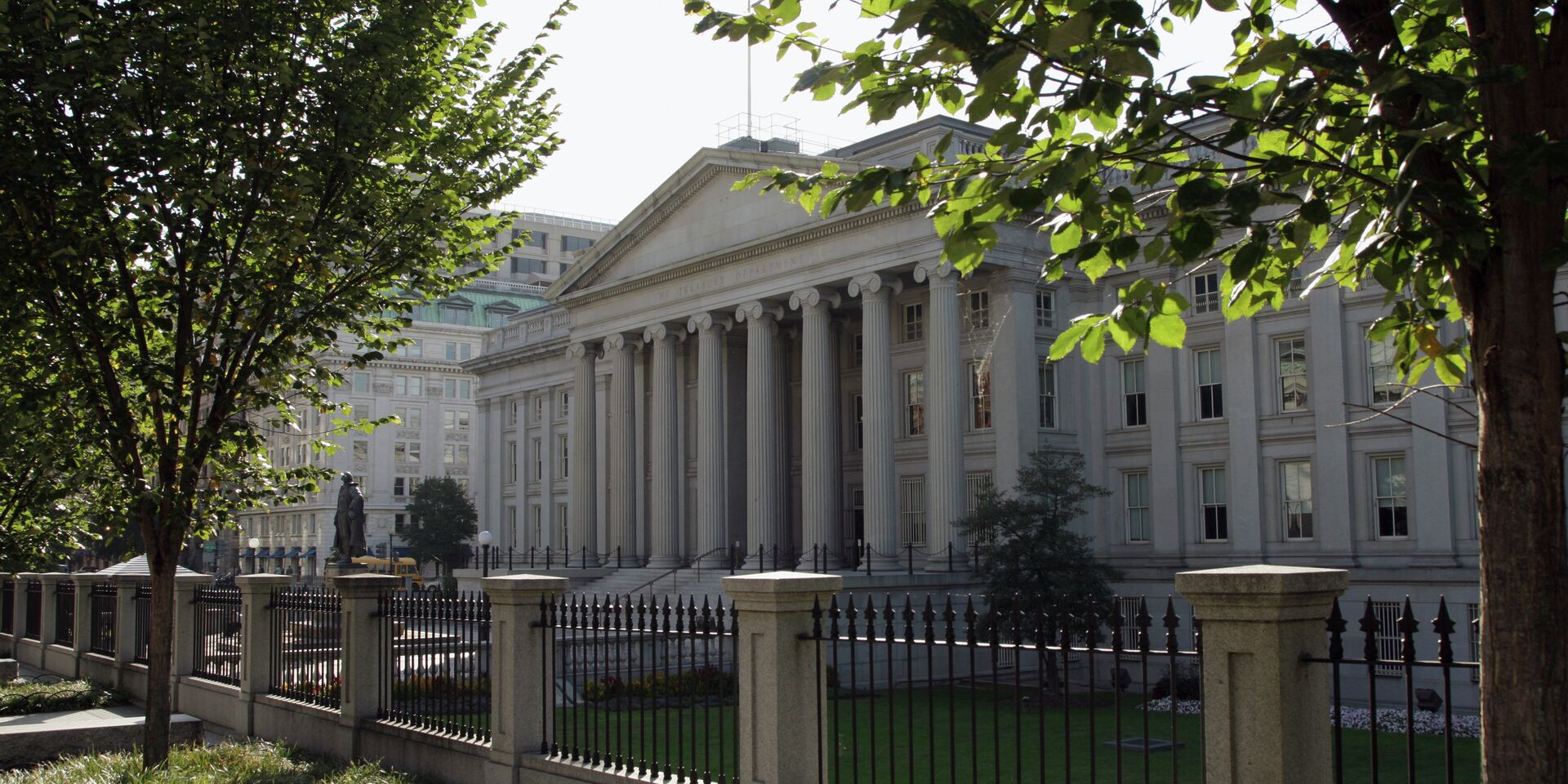 Здание министерства финансов США в Вашингтоне - ИноСМИ, 1920, 18.05.2026