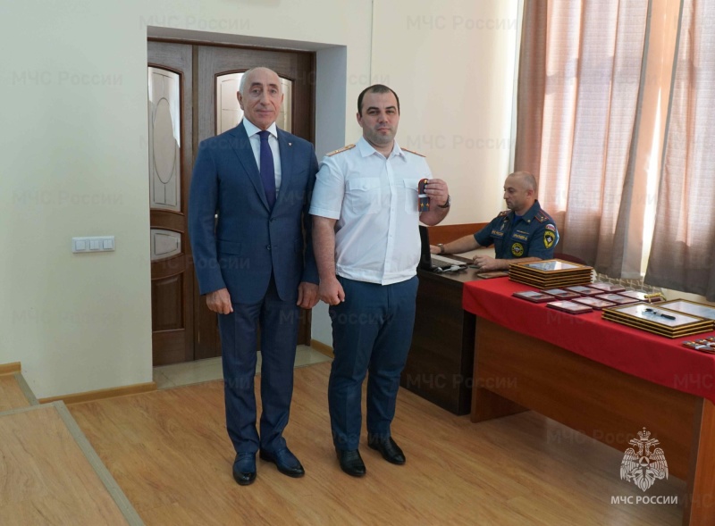 В Главном управлении отметили 98-ю годовщину Государственного пожарного надзора
