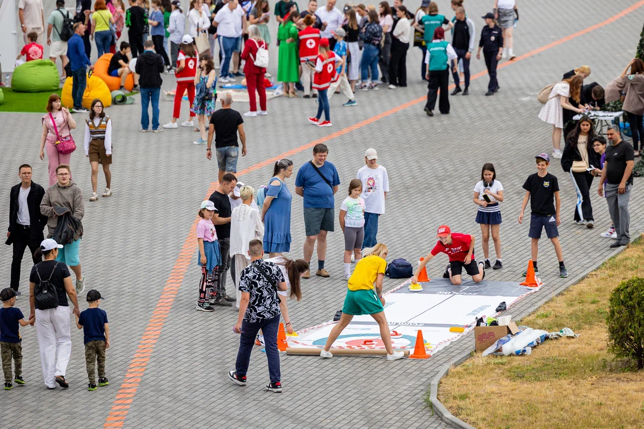 На стадионе «Калининград» прошел Всероссийский Олимпийский день