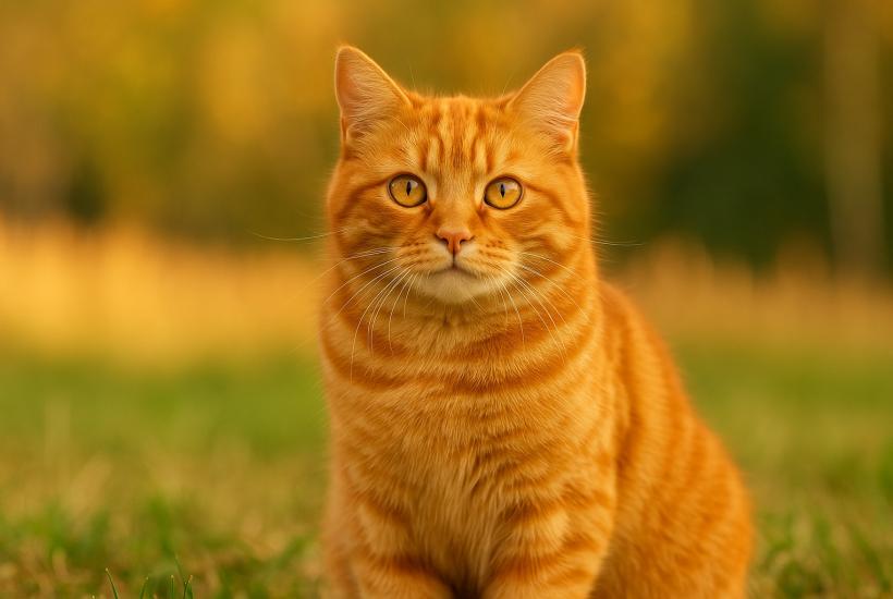 Рыжий кот