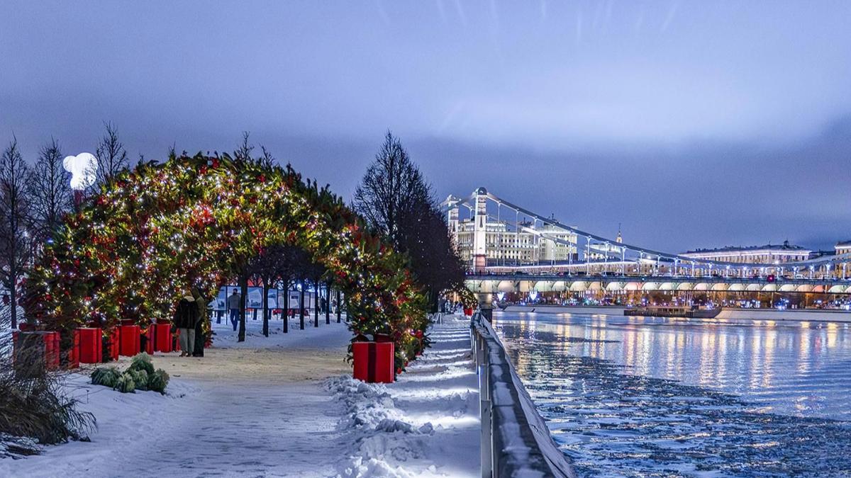 зима в Москве