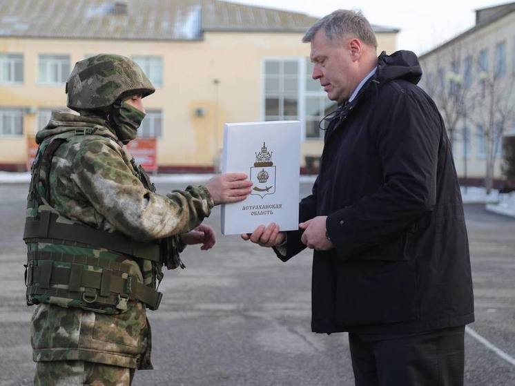 В Астрахани наградили вернувшихся из зоны СВО бойцов Росгвардии
