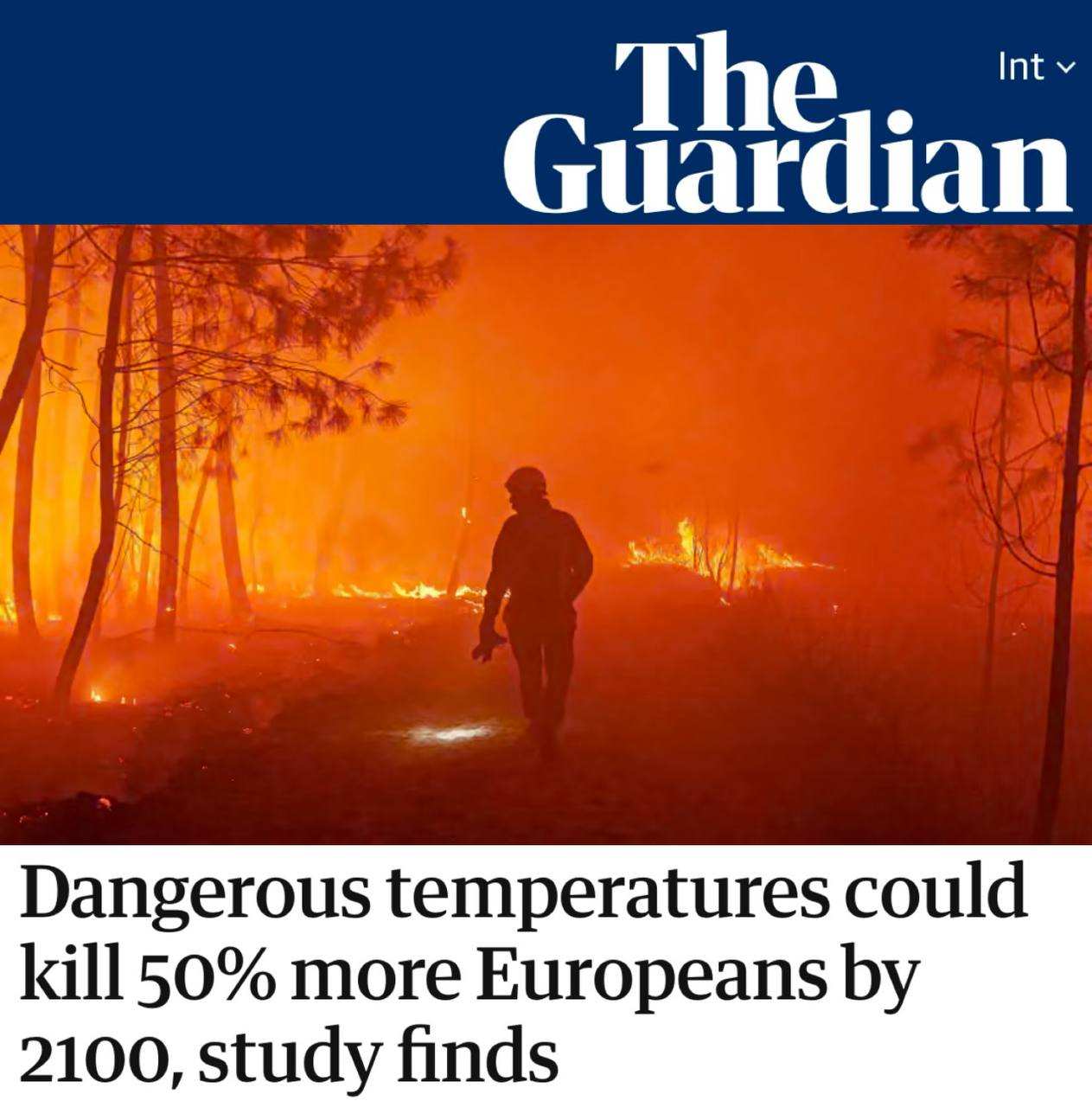 Запад может не дожить до конца века из-за аномальной жары | Русская весна