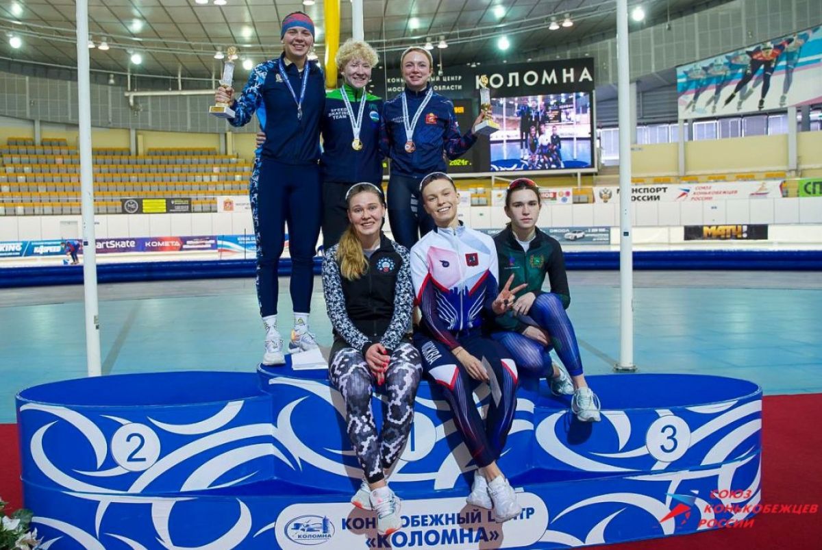 Муромская спортсменка Елена Еранина завоевала медали Кубка России по конькобежному спорту