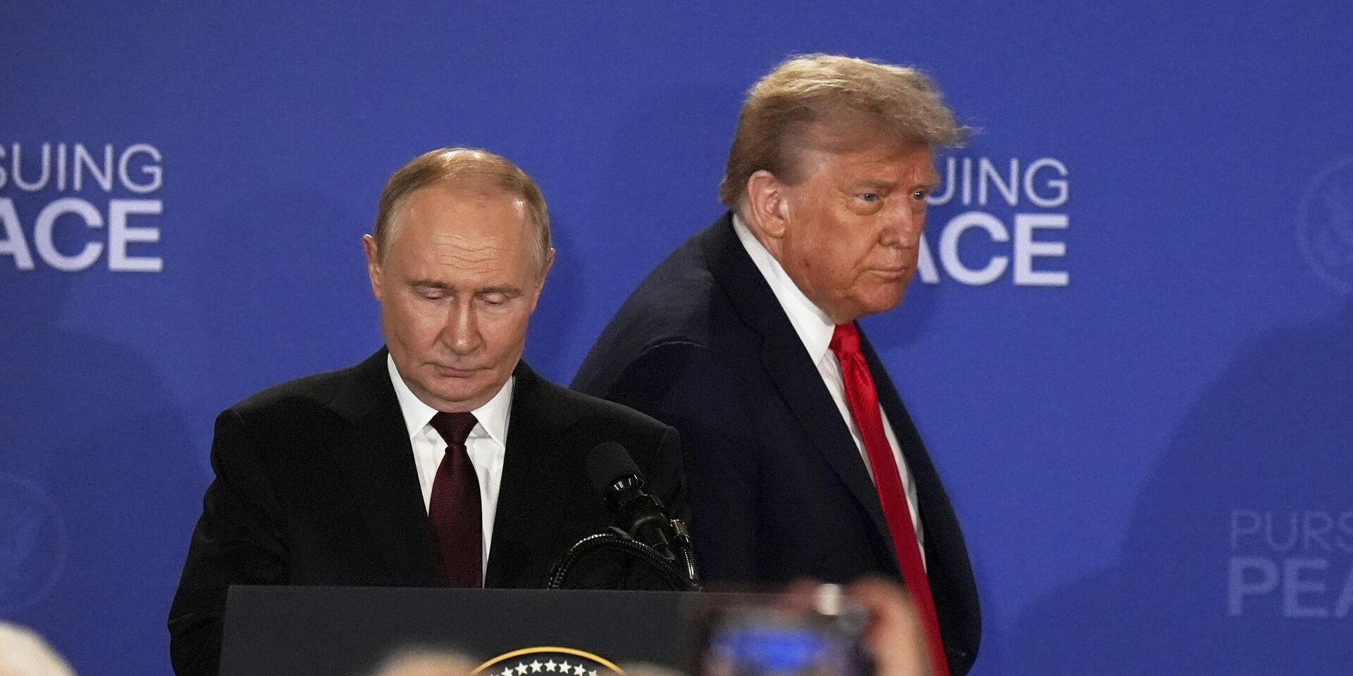 Пресс-конференция Путина и Трампа в Анкоридже - ИноСМИ, 1920, 19.09.2025