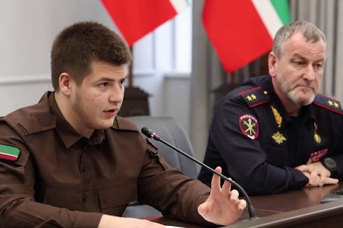 17-летний сын Кадырова стал секретарем Совбеза Чечни
