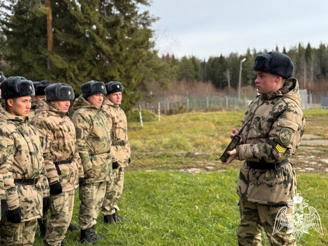 Курсанты Пермского военного института Росгвардии завершили стажировку в Сыктывкаре