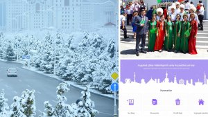Для уборки снега в Ашхабаде задействовали около 200 единиц спецтехники, Россия сохранила квоты на обучение для граждан Туркменистана на прежнем уровне, в Ашхабаде запустили цифровой портал для оплаты услуг ЖКХ